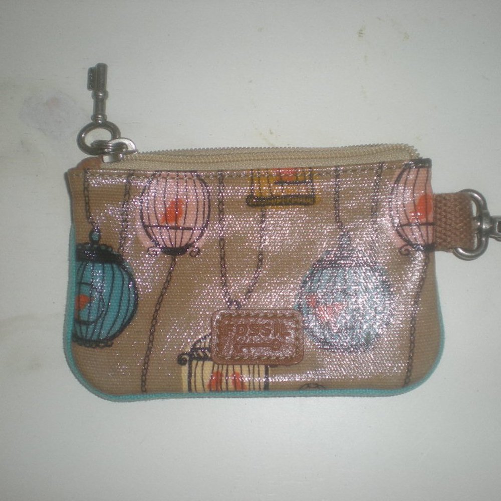 FOSSIL Brand  Clutch Wristlet  Coin/Change Purse  NWOT